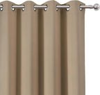 LEMOMO Natural Thermal Blackout Curtains/52 x 45 Inch/Set of 2 Panels Room - Image 5