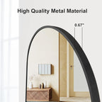 OGCAU 16''x48'' Arched Full Length Mirror - Image 4
