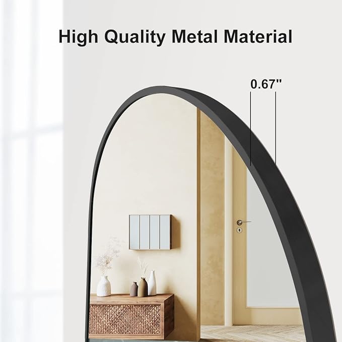 OGCAU 16''x48'' Arched Full Length Mirror - Image 4