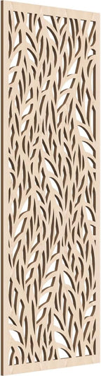Ortonville Decorative Pierced Fretwork Wood Wall Panels, 19 3/8"W x 49 3/8"H x by EkenaMillwork