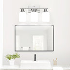 MOKATNG 3-Light Bathroom Light Fixtures, Brushed Nickel Vanity Light - Image 8