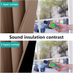 NICETOWN Blackout Curtains 80 inches Long, Full Light Blocking Drapes - Image 4