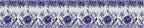 Blue Purple Floral Bird Wallpaper Border 196x4 Inch Peel and Stick Wall Border - Image 2