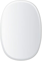 Better Bevel 20" x 30" Frameless Oblong Oval Mirror | 1" Beveled Edge | by Better+Bevel