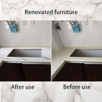 Large White Marble Granite Wallpaper Peel Stick Thicken 15.8x591inch Waterproof - Image 9