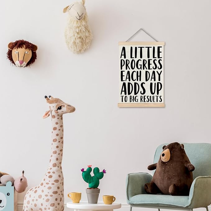 Supwhd Aesthetics Positive Affirmations Wall Decor, Inspirational Add Up to Big - Image 4