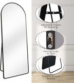 Degfig Arched Full Length Mirror, Full Body Mirrors - Image 5