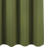 LEMOMO Blackout Curtains 52 x 90 Inch Long Olive Green Curtains Set of 2 Panels - Image 8
