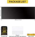 RUseeN Portable Blackout Shades Travel Window Blackout Curtains, 100% Blackout - Image 5