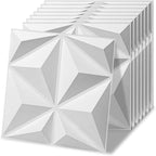 Art3d 20 Pack Decorative 3D Wall Panels, 19 Sq.Feet PVC Interior Wall Décor by Art3d