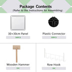 C&AHOME 16-Cube Storage Organizer, Plastic Shelves Units, DIY Closet Organizer - Image 8