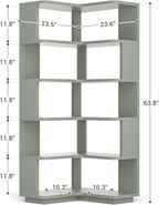 Armocity Corner Book Shelf - Image 3