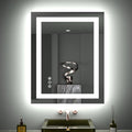 LOAAO 28"X32" LED Bathroom Mirror by LOAAO