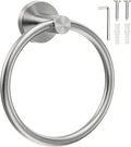 SetSail Towel Holder for Bathroom Wall Silver Towel Ring Stainless Steel Hand by SetSail