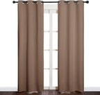 NICETOWN Window Draperies Blackout Curtain Panels, Window Treatment Thermal by NICETOWN