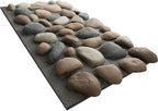 EverStone River Rock Faux Rock Panel, Pebble Mix Color - Image 6
