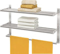 Hotel Towel Racks for Bathroom Wall Mounted, BETHOM 24 Inch Towel Shelf for by Bethom