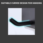 DELITON 6 Pack Towel Hooks for Hanging, Adhesive Hooks Stick on Wall for - Image 3