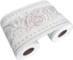 UPREDO 3D Decorative Floral Molding Waterproof Wallpaper Border Peel and Stick by UPREDO