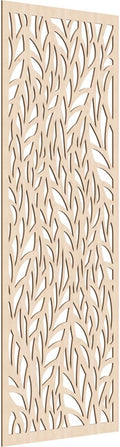37 3/8"W x 94 3/8"H x 1/4"T Ortonville Decorative Fretwork Wood Wall Panels by EkenaMillwork