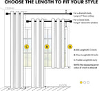 MIULEE Blackout Curtains for Bedroom Living Room 2 Panels, Thermal Insulated - Image 7