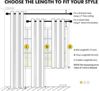 MIULEE Blackout Curtains for Bedroom Living Room 2 Panels, Thermal Insulated - Image 7
