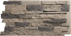 EverStone Acadia Ledge Faux Stone Panel, Urban Color by EkenaMillwork