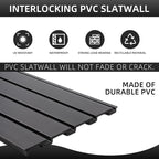 FRAYSCENT Slat Wall Paneling Garage Wall Organizer, Slatwall Panels Garage Tool - Image 4
