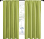 NICETOWN Green Blackout Draperies Curtains - Image 2