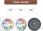 XFM Learning Clock for Kids 12 Inch Colorful Teaching Time Wall Clocks Battery - Image 7