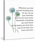 Motivational Quotes Wall Art Decor, Inspirational Graduation Decor Gift by VAHATAN