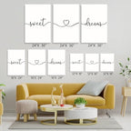 GUBIYU Sweet Dreams Wall Art for Bedrooms - Image 6