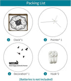 Large Wall Clocks for Living Room Decor Modern Wall Clock Battery Operated - Image 7