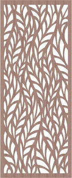 Ortonville Decorative Pierced Fretwork Wood Wall Panels, 31 3/8"W x 79 3/8"H x - Image 2