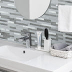 AULIGET 2 Sheets Faux Stone Peel and Stick Backsplash - Image 4