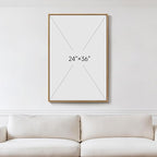 Framed Black and Beige Neutral Abstract Wall Art, Modern Canvas Prints - Image 3