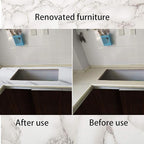 BAYYA White Marble Granite Wallpaper Peel and Stick Countertops Contact Paper - Image 6