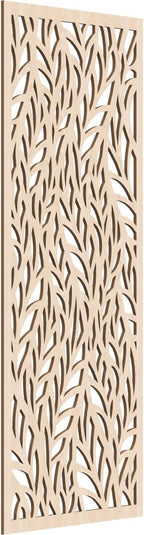 Ortonville Decorative Pierced Fretwork Wood Wall Panels, 25 3/8"W x 64 3/8"H x by EkenaMillwork