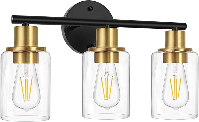 Zarbitta 3-Light Bathroom Light Fixtures, Modern Vanity Light - Image 8