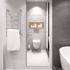 JEOYOO Full Length Wall Mirror Tiles, Frameless Full Body Mirror Tiles by JEOYOO