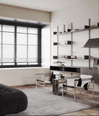 Dimoon 78.7''x17.7'' White Peel and Stick Wallpaper Contact Paper Modern Self - Image 3