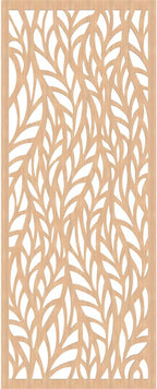 Ortonville Decorative Pierced Fretwork Wood Wall Panels, 27 3/8"W x 69 3/8"H x - Image 4