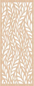 35 3/8"W x 89 3/8"H x 1/4"T Ortonville Decorative Fretwork Wood Wall Panels - Image 2