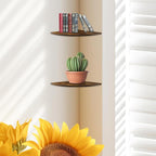 JJL Corner Shelves, 12 Inch Deep Corner Shelf Wall Mounted - Image 5