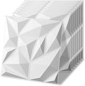 Art3d 100 Pack Decorative 3D Wall Panels, 97 Sq.Feet PVC Interior Wall Décor by Art3d