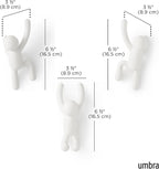 Umbra Buddy Wall Hooks – Decorative Wall Mounted Coat Hooks - Image 3