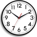 DAXSMY 16 Inch Wall Clock, Large Wall Clocks Battery Operated, Big Silent by DAXSMY