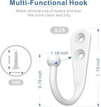 ZAYBOD Coat Hooks for Wall, Decorative Hanging Hooks for Coats, and Bags - Image 3
