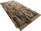 EverStone Canyon Ridge Faux Stone Panel, 45 3/4"W x 24 1/2"H x 1 1/4"D - Image 6