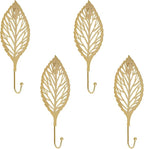 MOROBOR 4Pcs Decorative Leaves Iron Hooks by MOROBOR